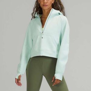 Delicate Mint Lululemon Scuba Half Zip